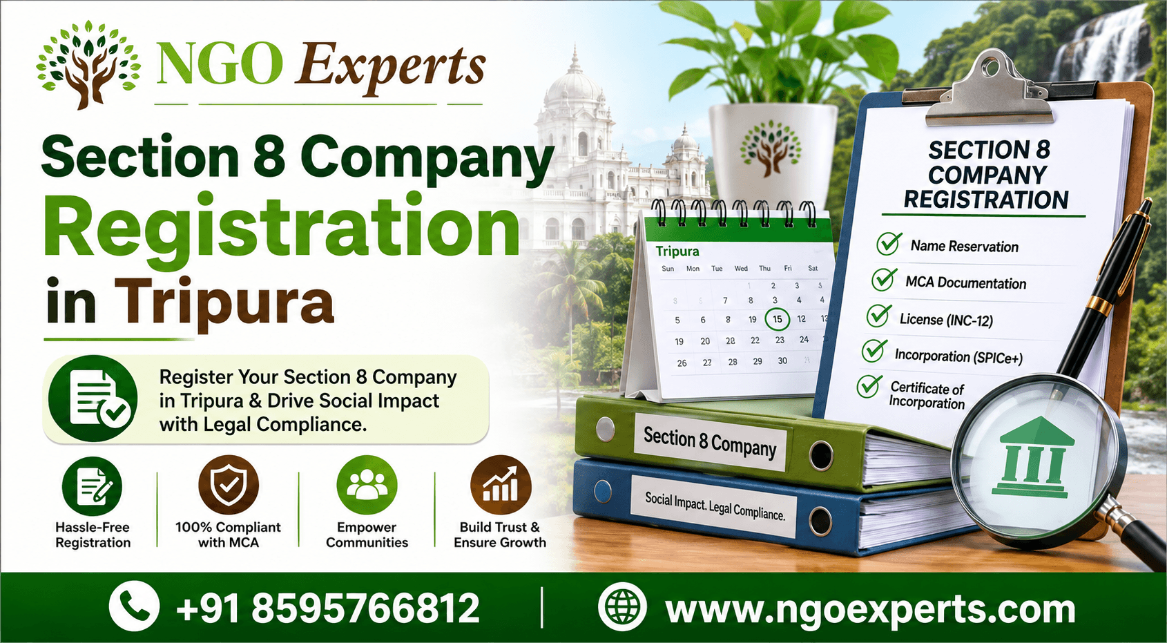 Section 8 Company Registration in Tripura