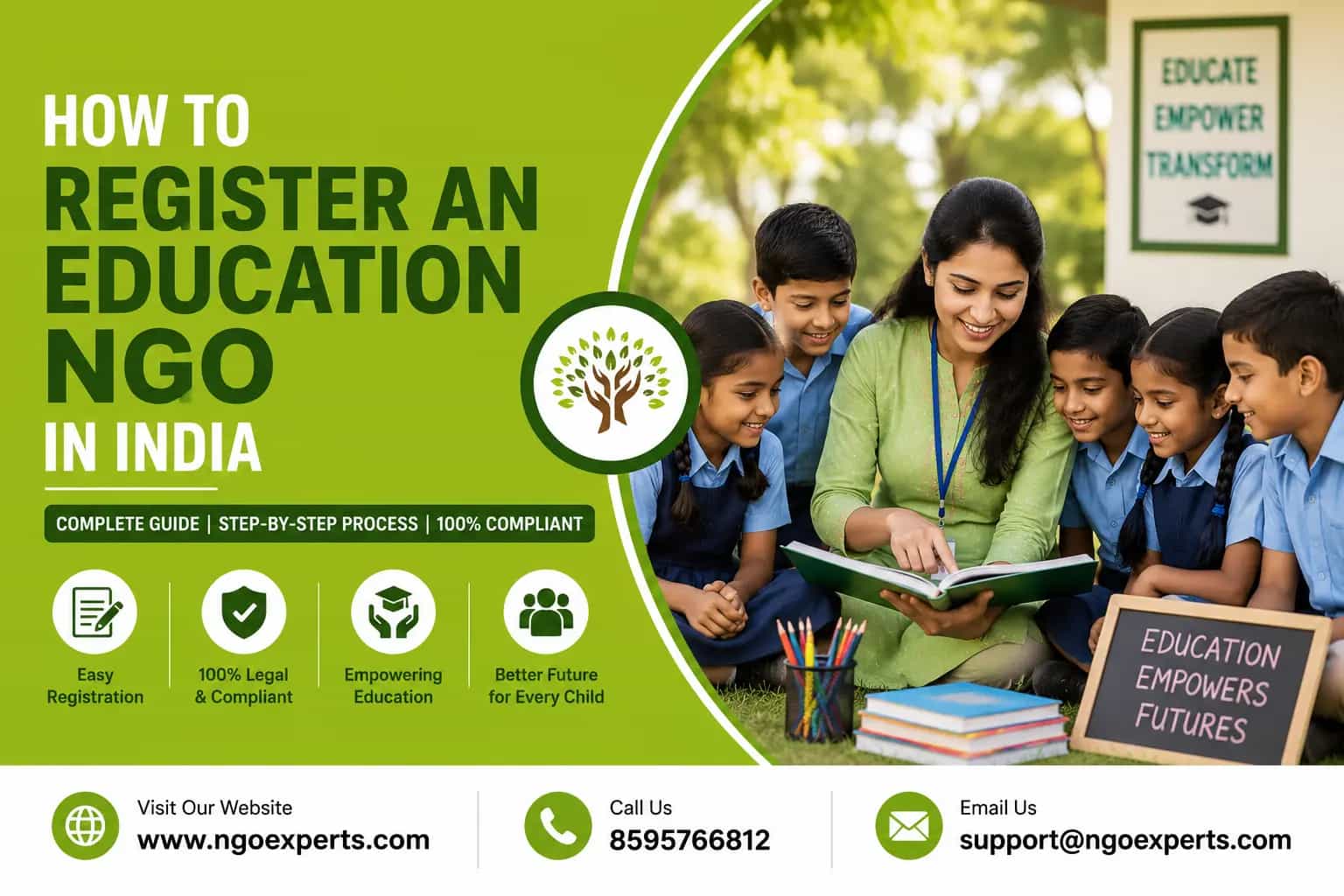 How to Register an Education NGO in India