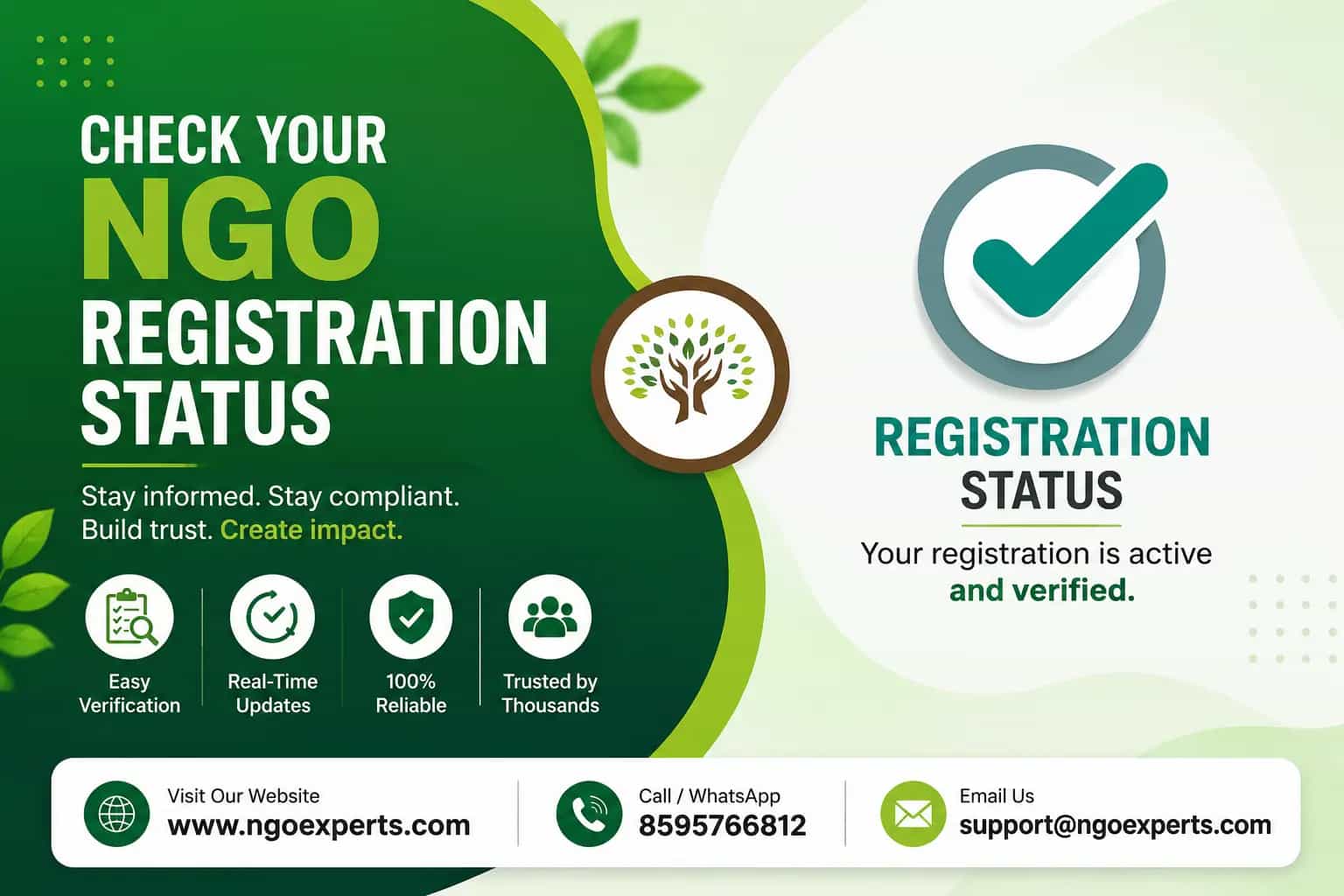 How to Check NGO Registration Status in India