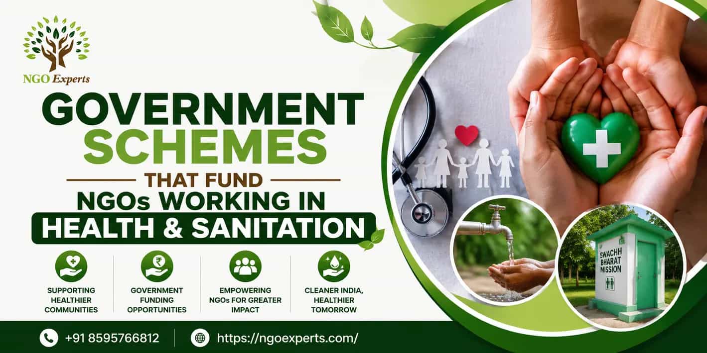 Government Schemes That Fund NGOs Working in Health & Sanitation