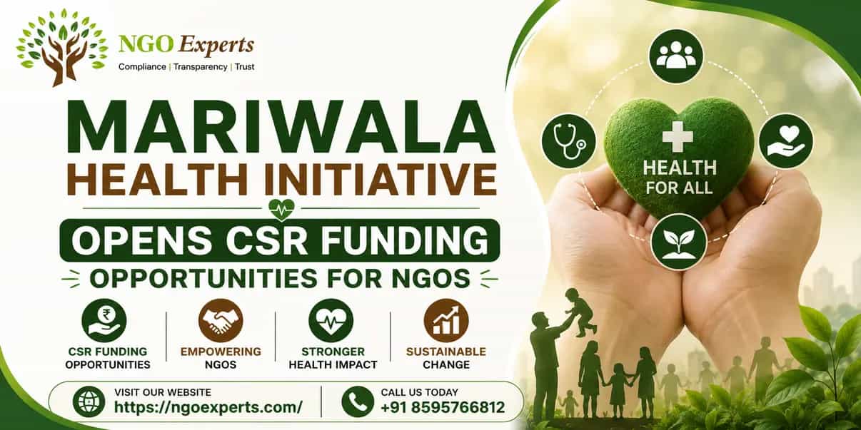 Mariwala Health Initiative Opens CSR Funding Opportunities for NGOs