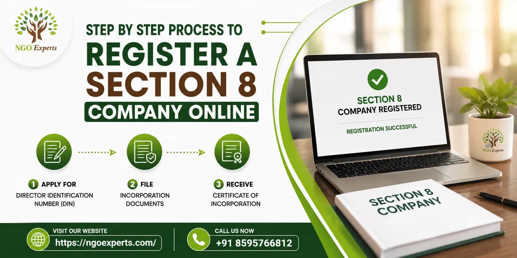 Step by Step Process to Register a Section 8 Company Online