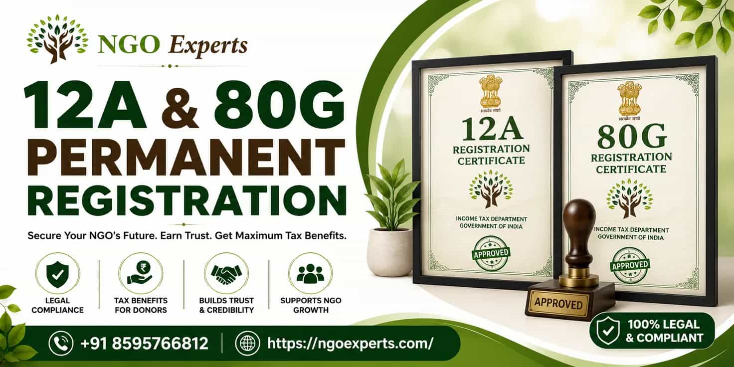 12A and 80G Permanent Registration