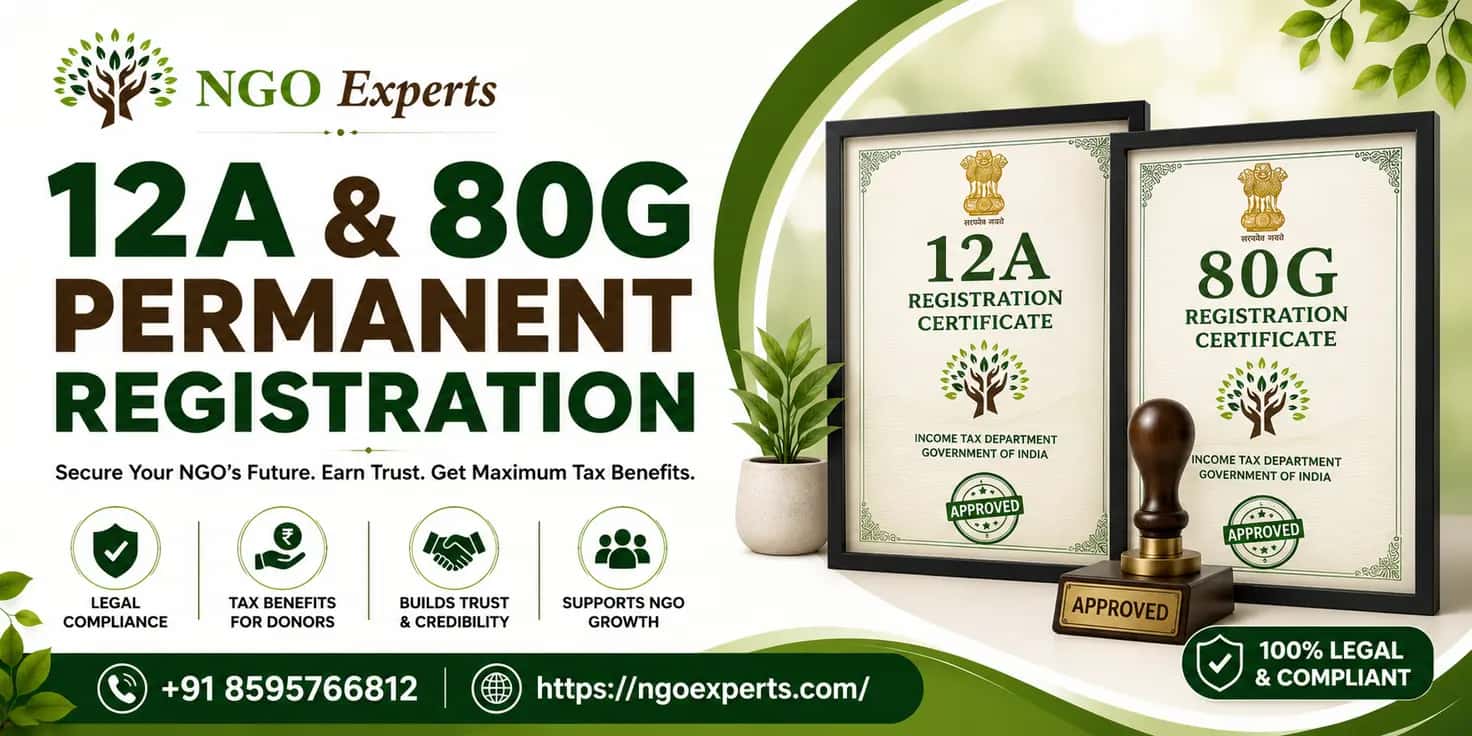 12A and 80G Permanent Registration