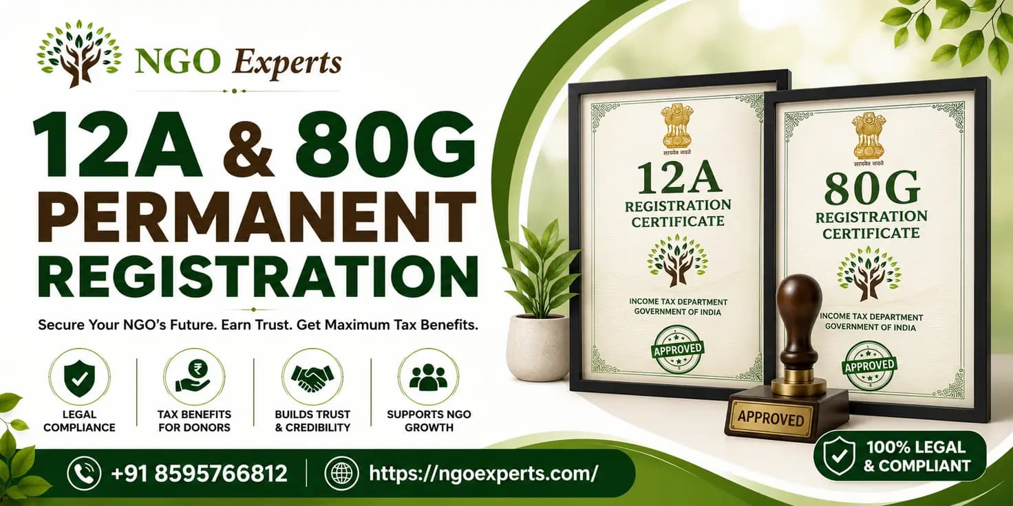 12A and 80G Permanent Registration