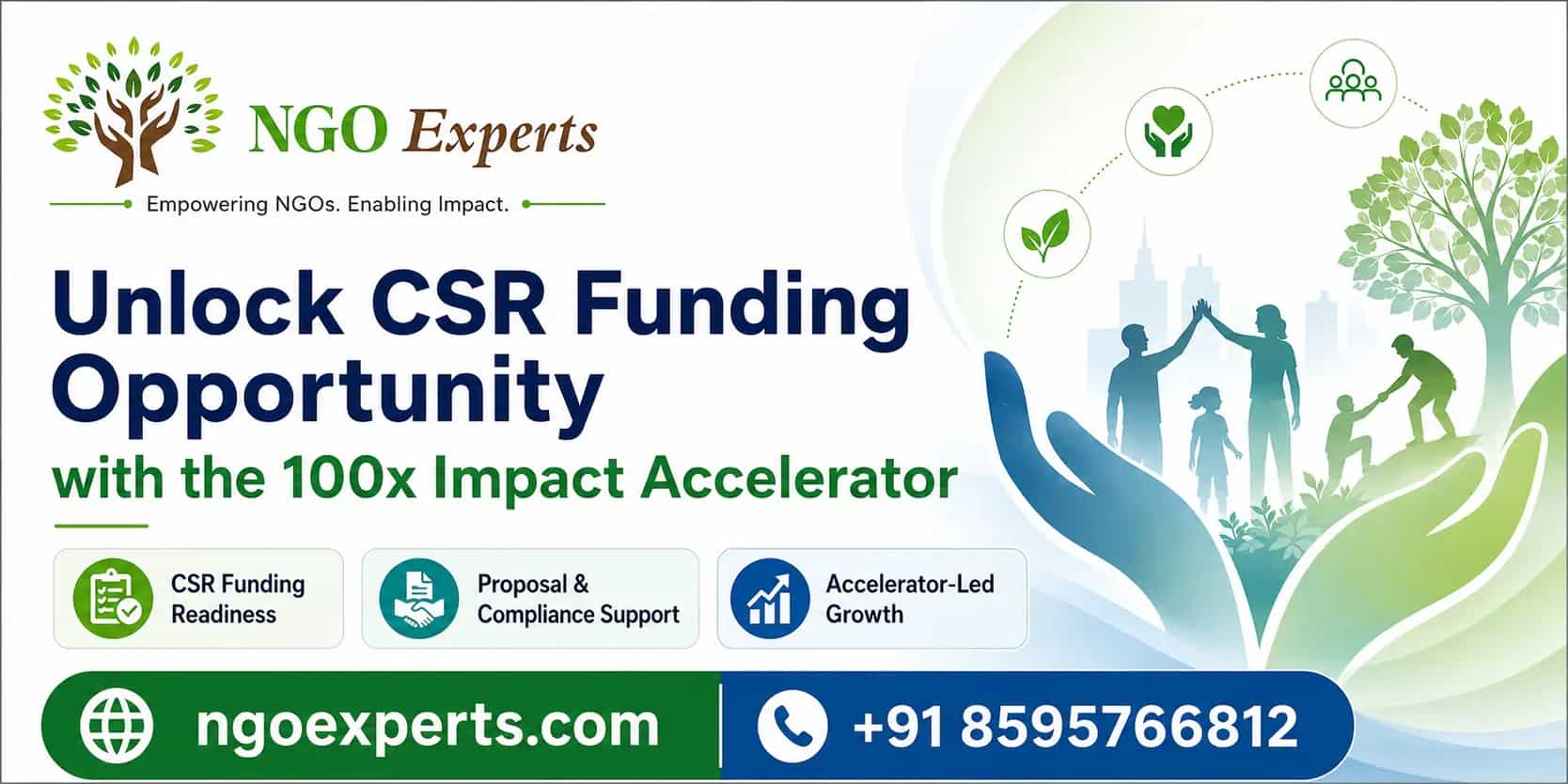 Unlock CSR Funding Opportunity with the 100x Impact Accelerator