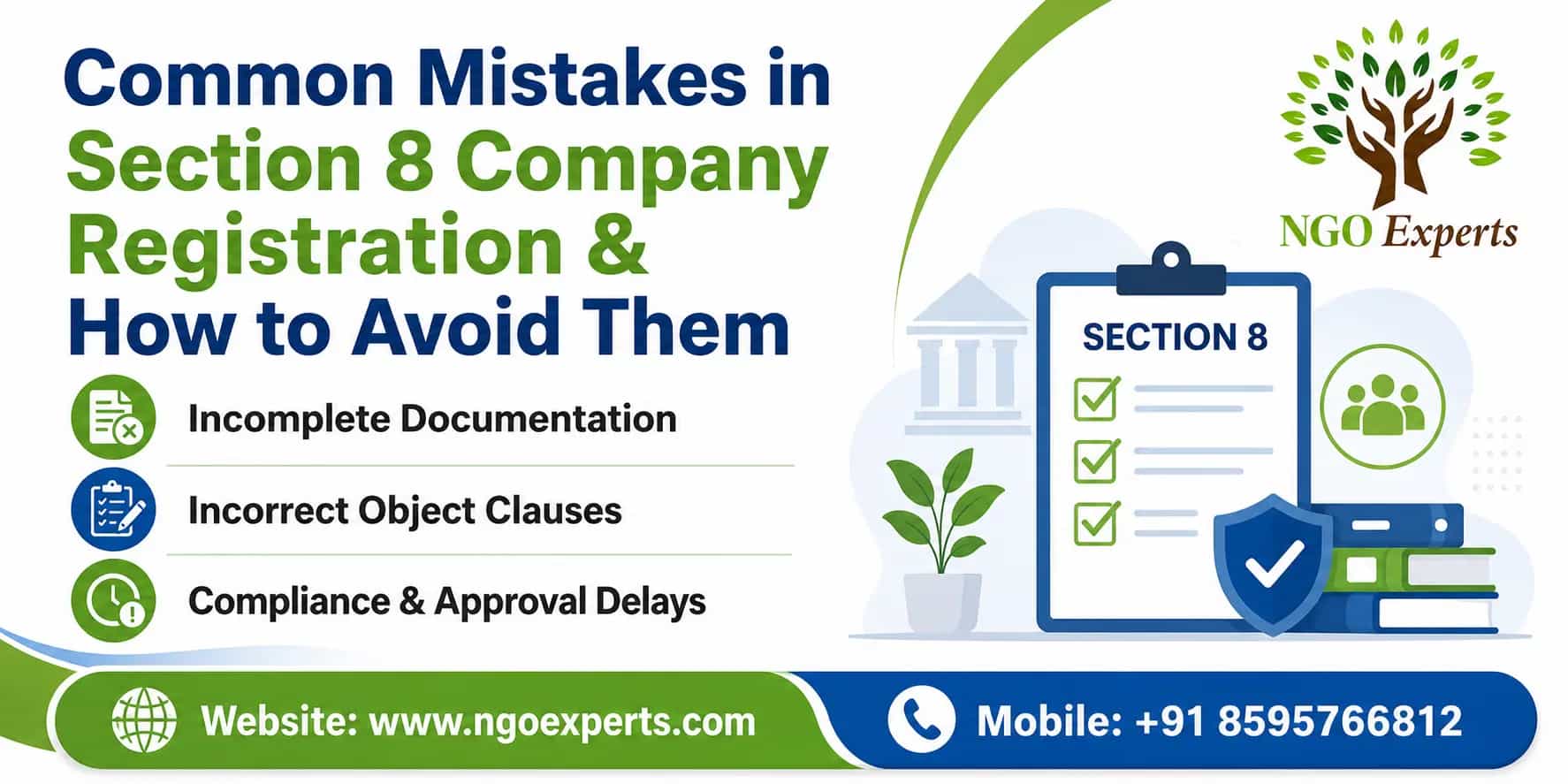 Common Mistakes in Section 8 Company Registration & How to Avoid Them
