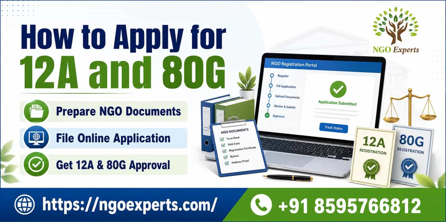 How to Apply for 12a and 80g