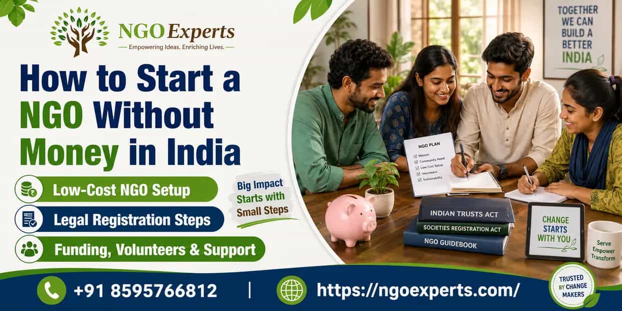 How to Start an NGO in India With Low Budget (2026)