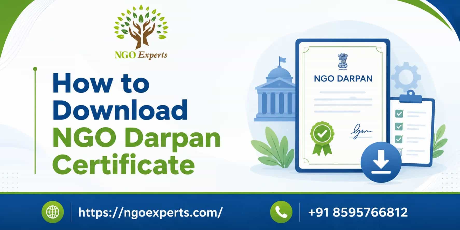 How to Download NGO Darpan Certificate