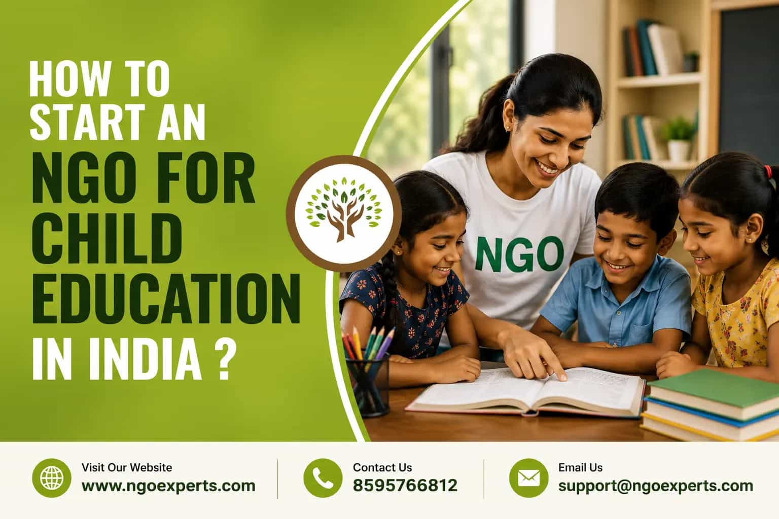 How to Start an NGO for Child Education in India ?