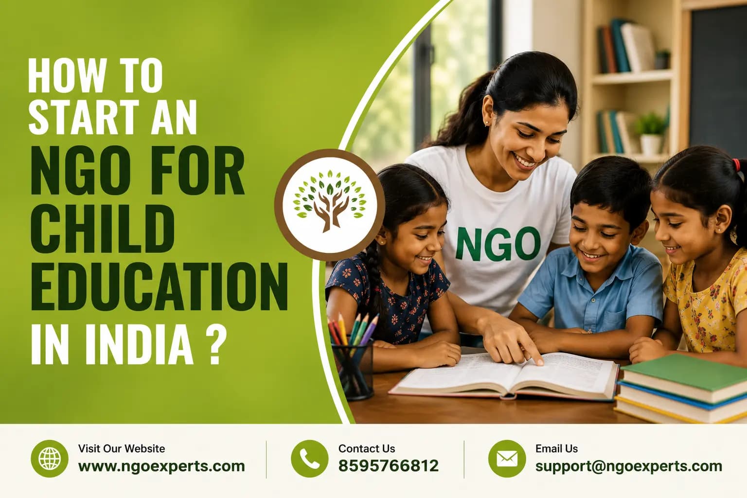 How to Start an NGO for Child Education in India ?