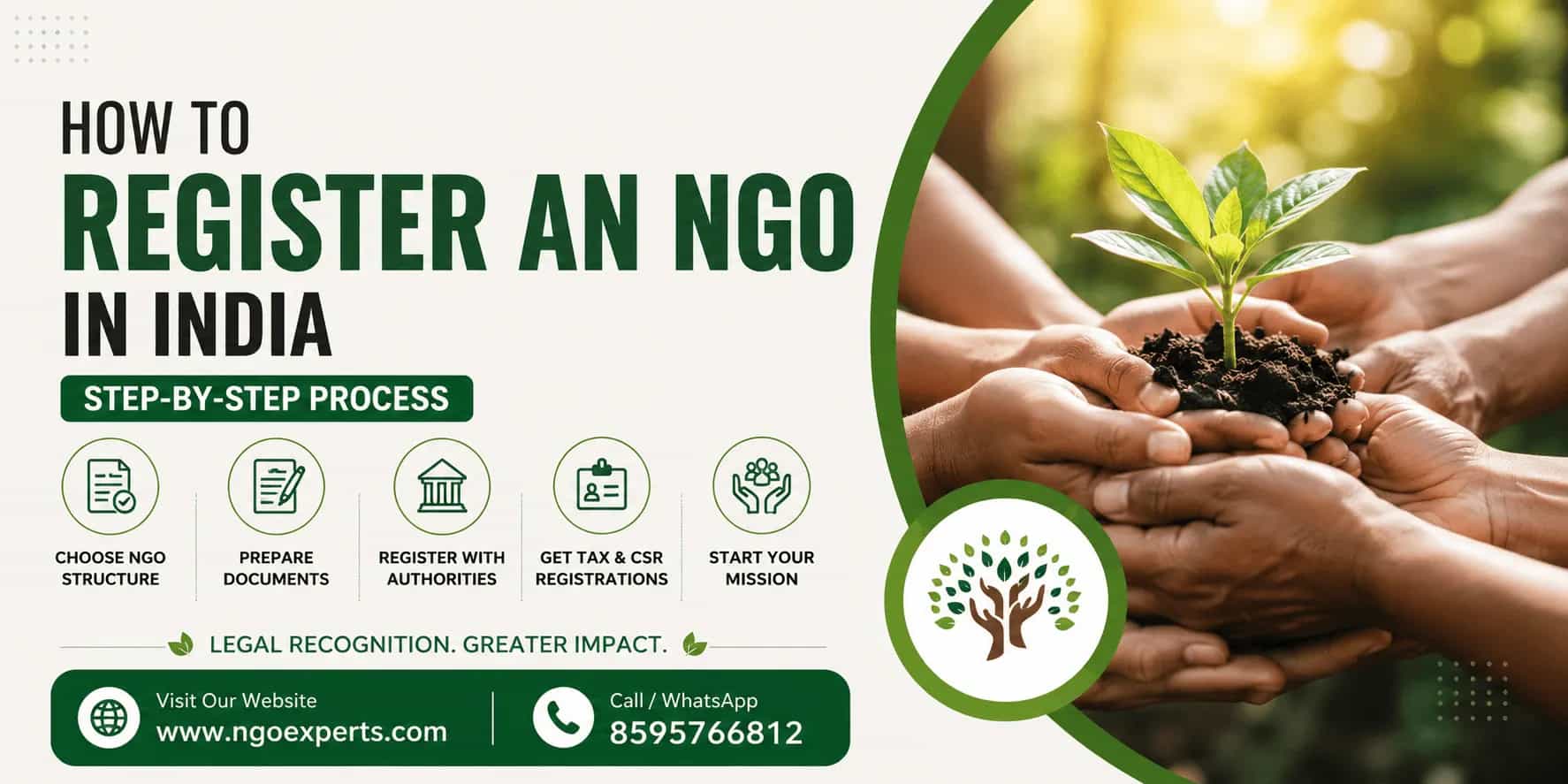 How to Register an NGO in India 2026 (Trust, Society & Section 8)