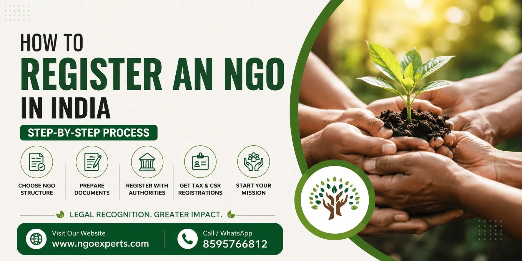 How to Register an NGO in India 2026 (Trust, Society & Section 8)