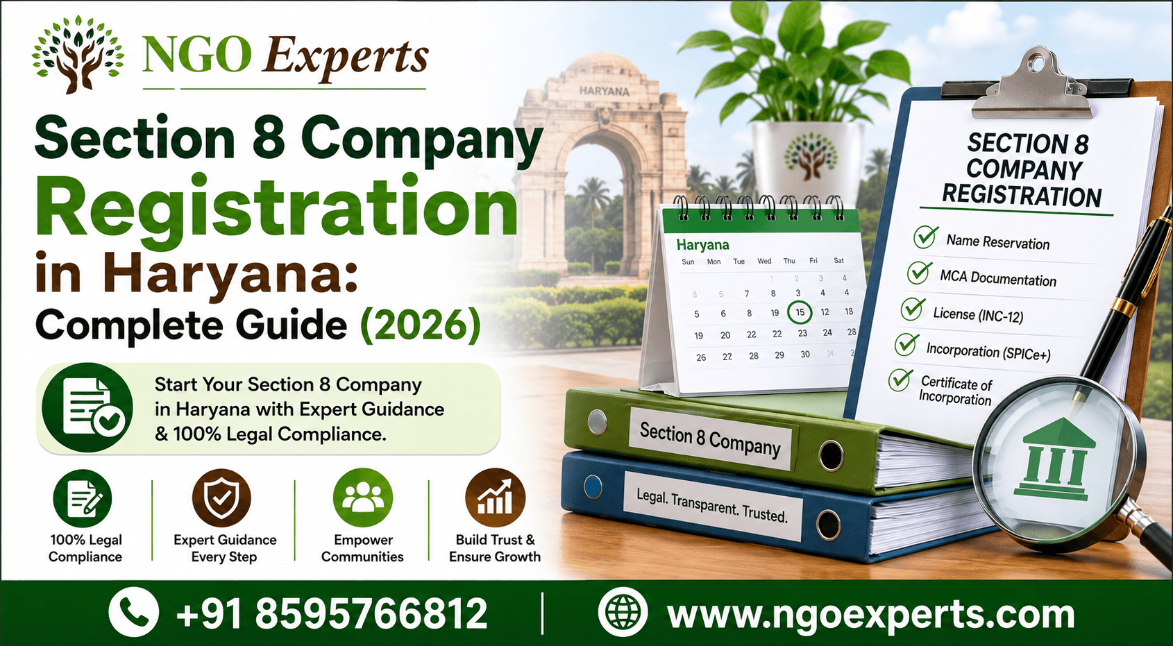 Section 8 Company Registration in Haryana: Complete Guide (2026)