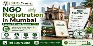 NGO Registration in Mumbai | Section 8, Trust & Society