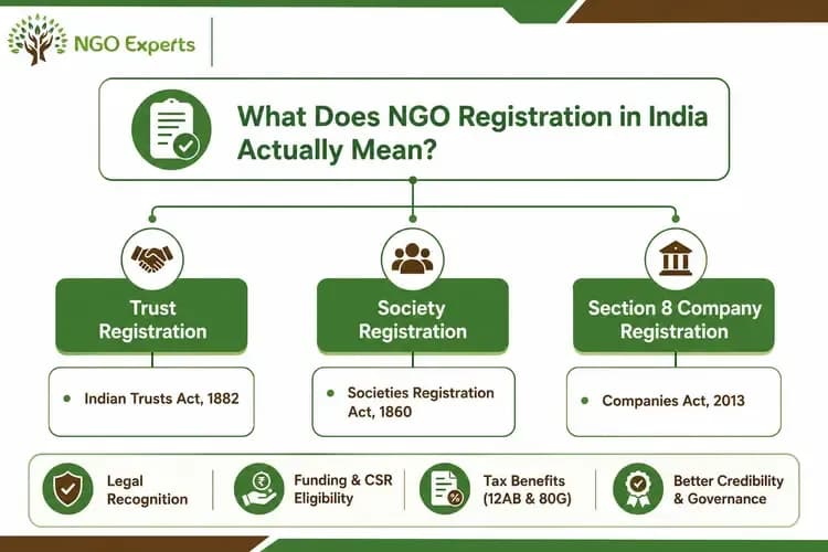 What Does NGO Registration in India Actually Mean