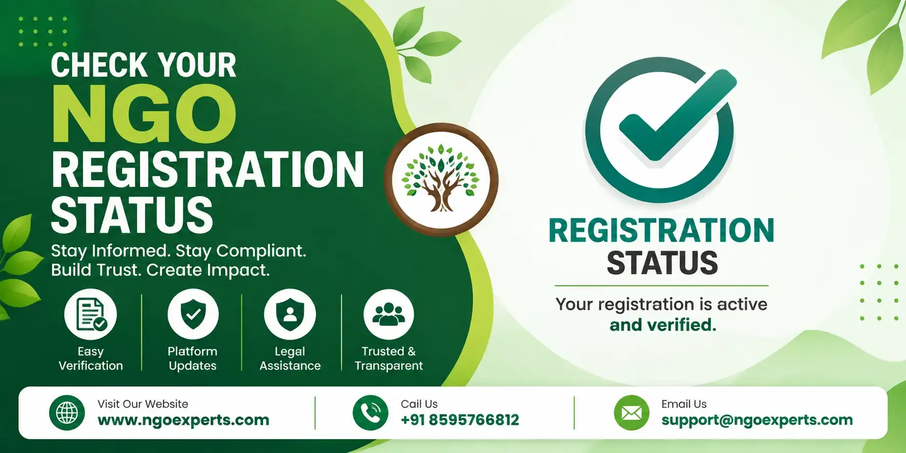 How to Check NGO Registration Status in India